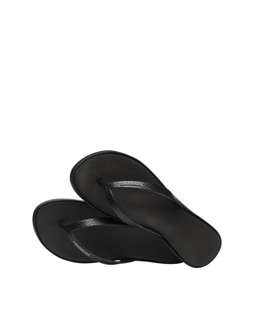 Havaianas White High Platform Ii Sandals