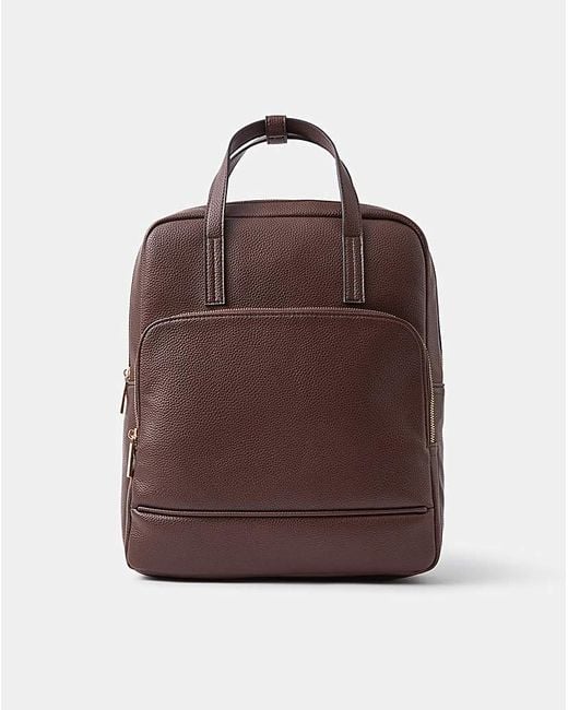 Accessorize Brown Lola Laptop Backpack