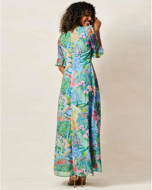 Hope & Ivy Blue Hazel Dress