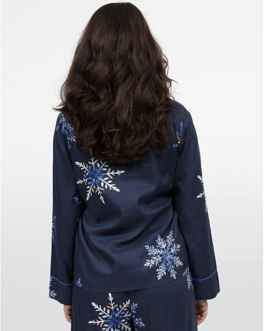 Cyberjammies Blue Frosty Pyjama Top