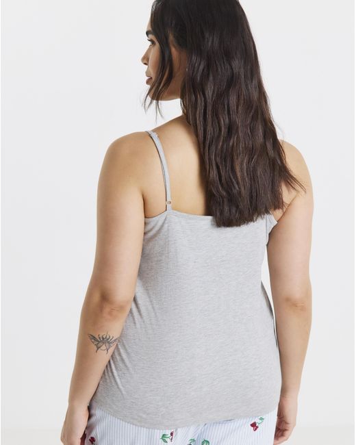 Pretty Secrets White 2 Pack Pj Sleep Vest Tops