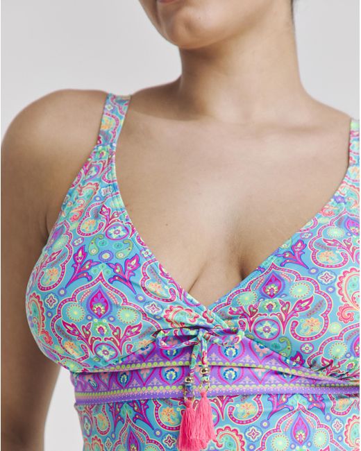 Joe Browns Blue Paradise Cove Tankini Top