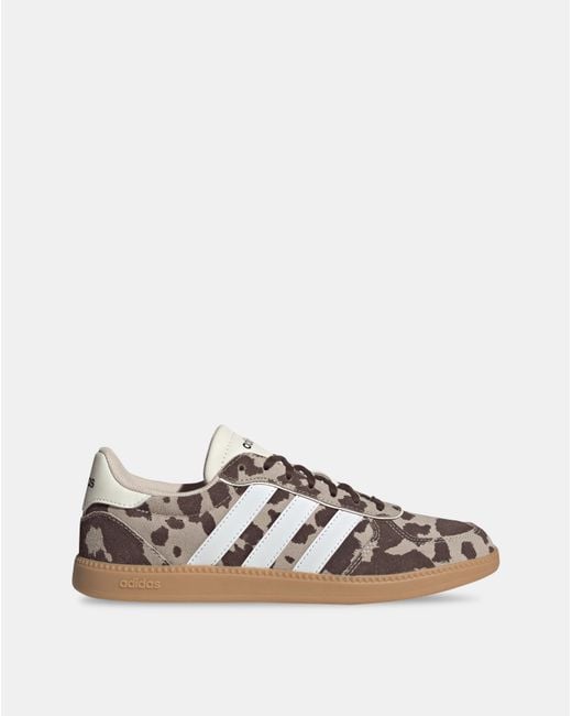 Adidas Brown Breaknet Sleek Sneakers