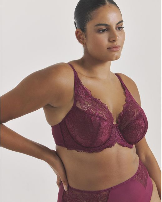 Pretty Secrets Purple Ella 2 Pack Full Knickers