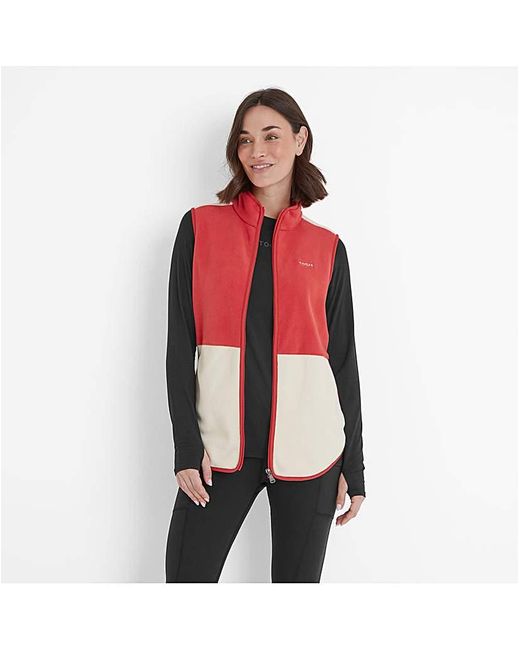 TOG24 Red Tog24 Fordley Gilet Fleece