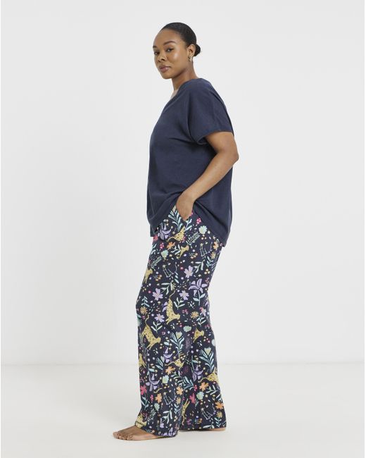 Pretty Secrets Blue Animal Pyjama Set