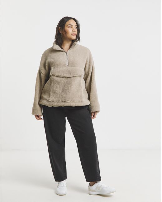 Native Youth Natural Borg Bell Sleeve Fleece