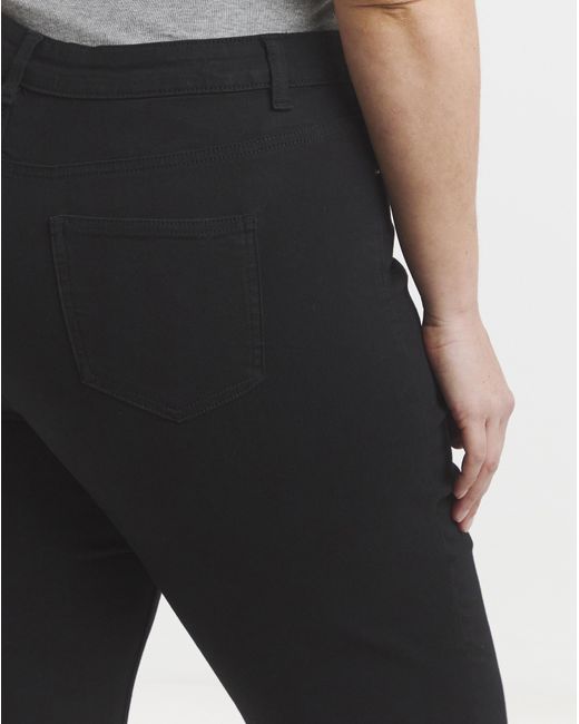 Simply Be Black Skinny Highwaist Super Stretch