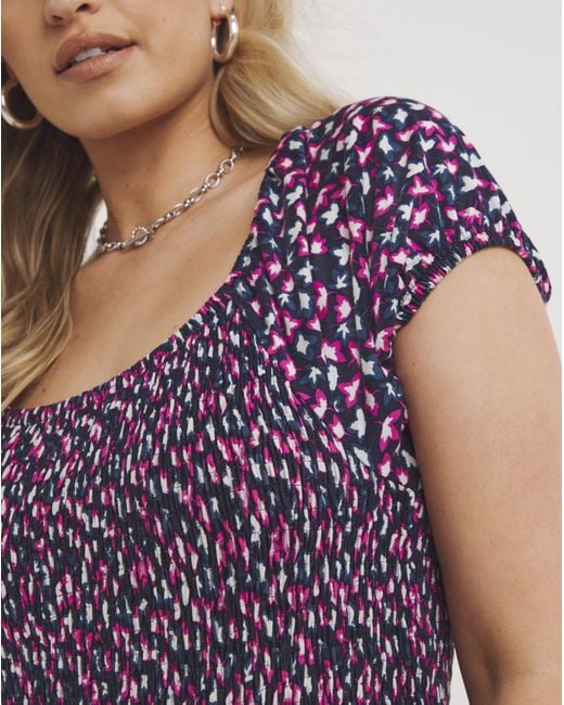 Joe Browns Purple Ditsy Jumpsuit