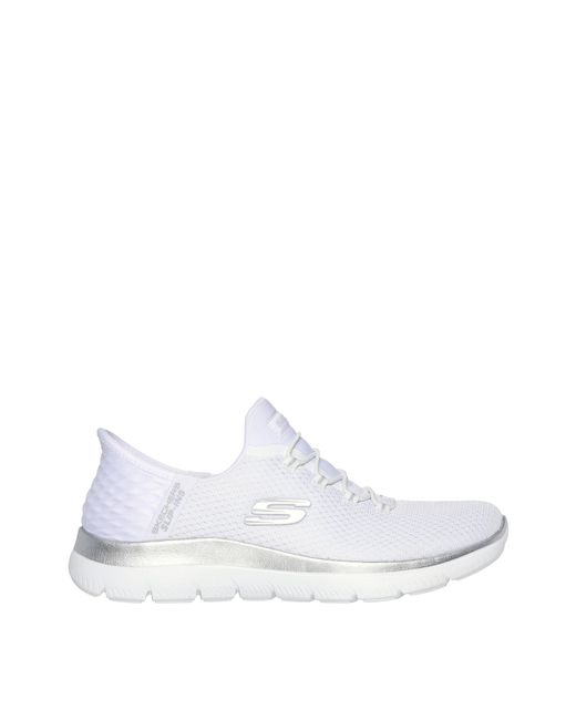 Skechers White Summits Diamond Dream Trainers