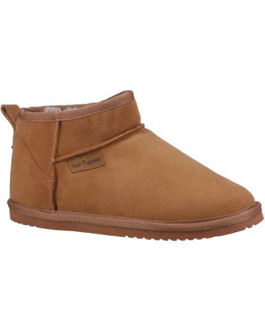 Hush Puppies Brown Ashanti Slippers