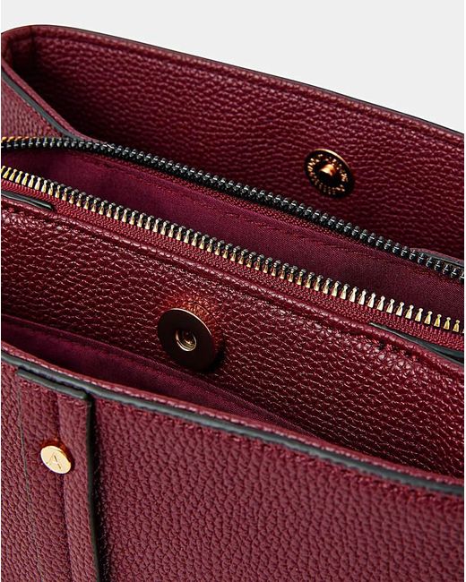Accessorize Purple Webbing Strap Crossbody Bag