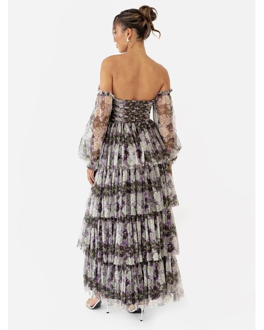 Anaya with love White Anaya Printed Dress