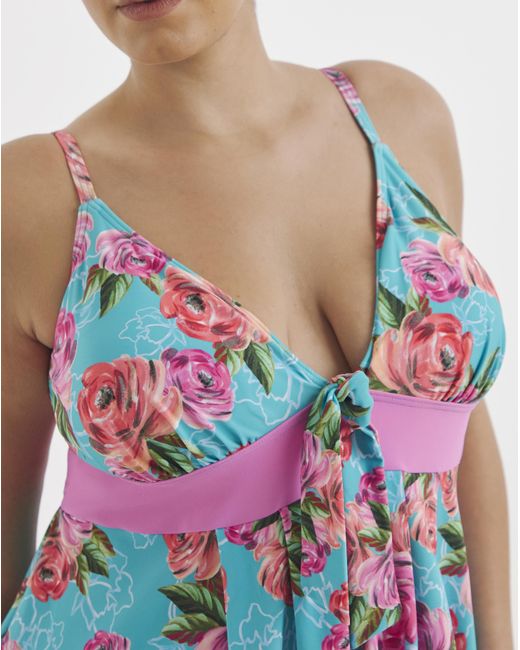Joe Browns Blue Flower Girl Swimdress