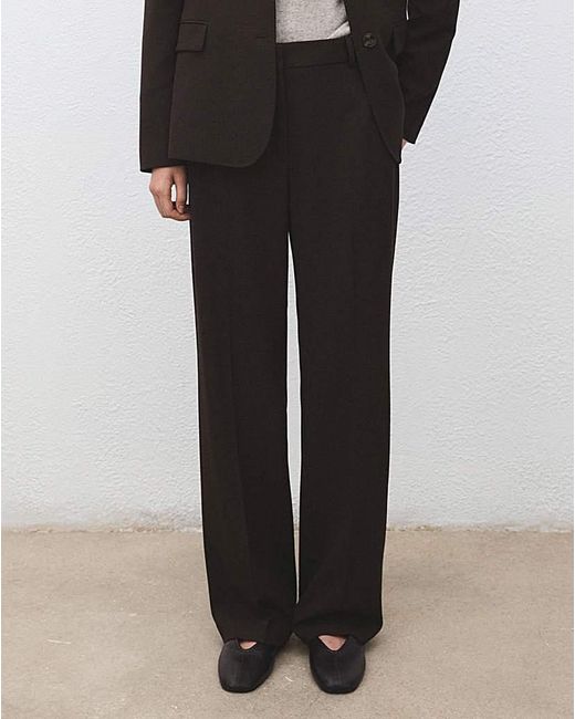 Mango Brown Tailored Trouser