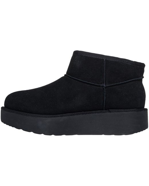 Skechers Black Keep Cozy Boots