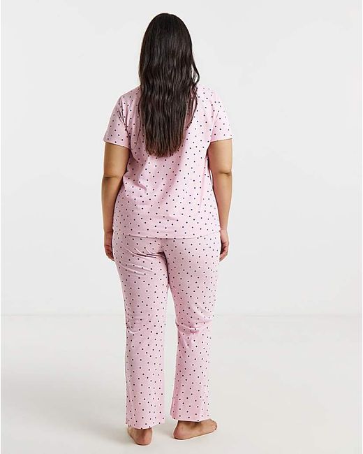 Pretty Secrets Pink Back To Basics Pj Set