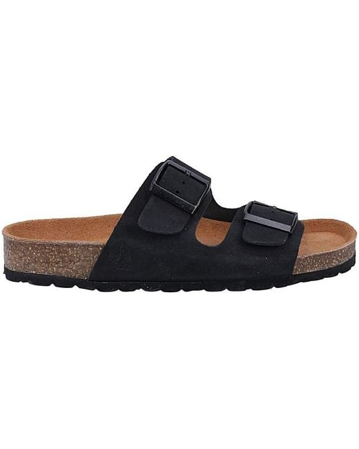 Hush Puppies Blue Brixley Mule Sandal