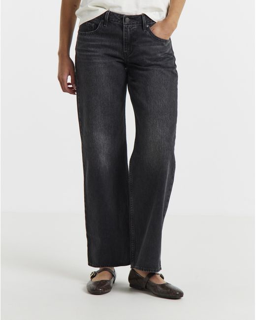 Levi's White Low Loose Jean