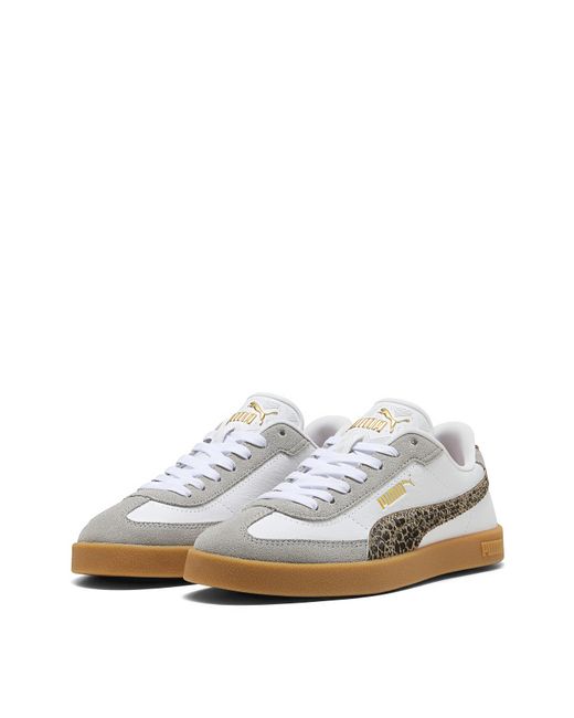 PUMA White Club Ii Era Animal Trainers