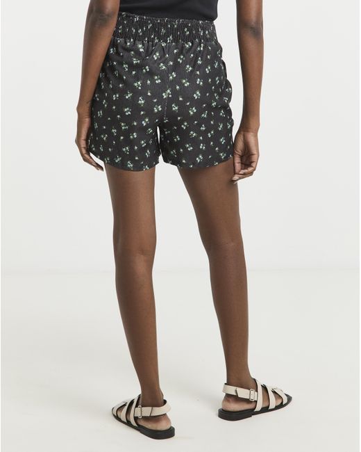 Simply Be White Textured Jersey Short