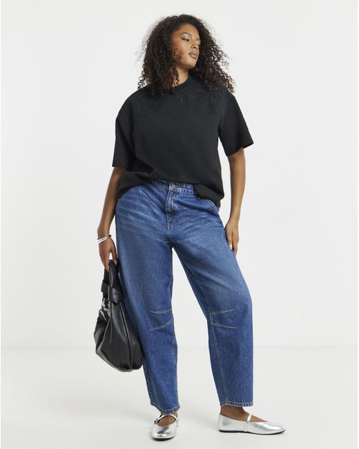 Simply Be Black Cut Work Top