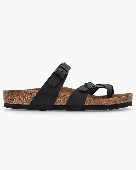 Birkenstock Brown Mayari Birko-Flor Sandals