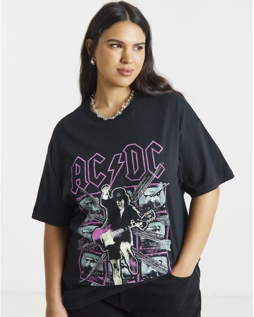 Simply Be Blue Ac/Dc T-Shirt