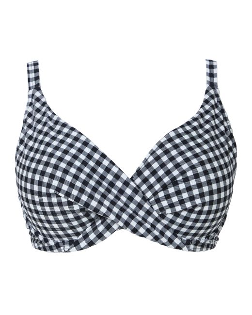 Figleaves Multicolor Underwired Non Pad Bikini Top