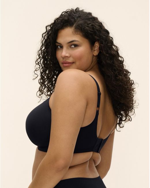 Elomi Black Smooth Moulded T Shirt Bra