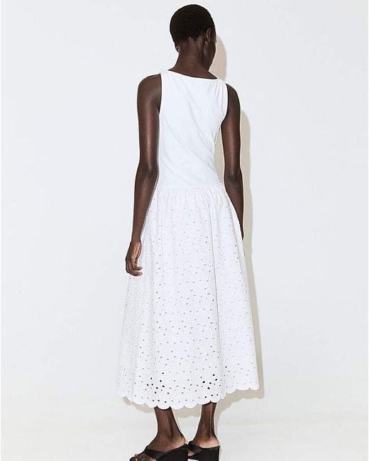 Mango White Dress Toad