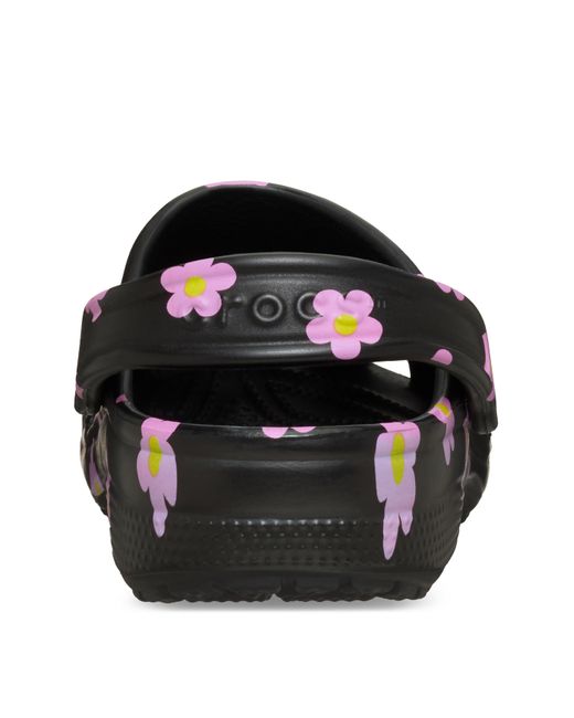 CROCSTM White Classic Flower Clog