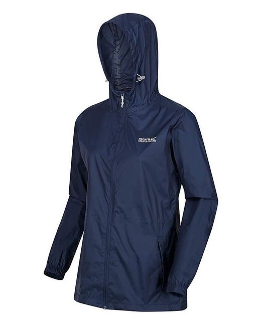 Regatta Blue Waterproof Pack-It Jacket Iii