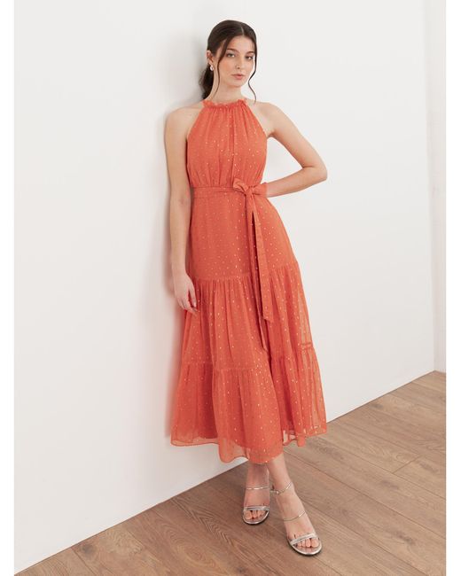 Anaya with love Pink Anaya Plain Dress