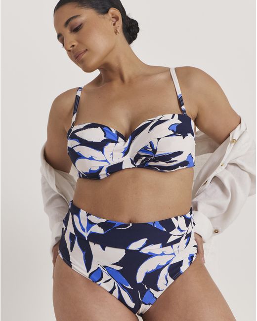 MAGISCULPT Blue Fold Over Bikini Brief