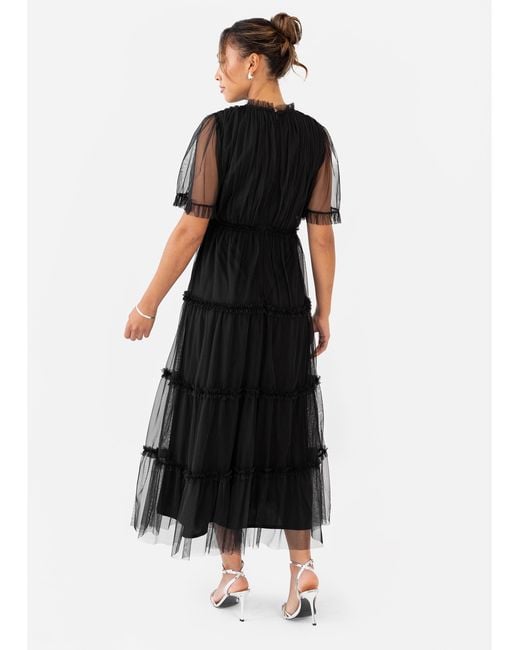 Anaya with love Black Anaya Plain Dress