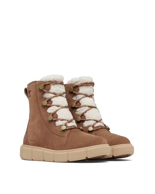 Sorel Brown Explorer Iii Joan Cozy Boots