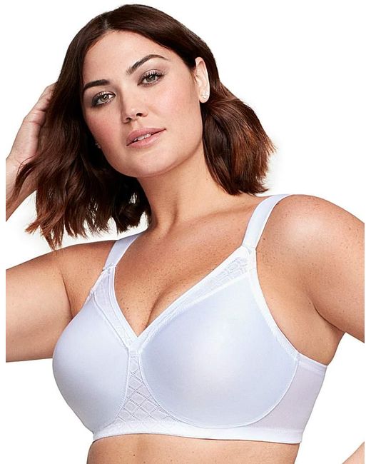 Glamorise White 1080 Magic Lift Bra