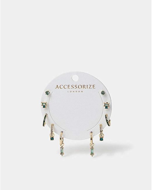 Accessorize Natural Gemstone Earrings