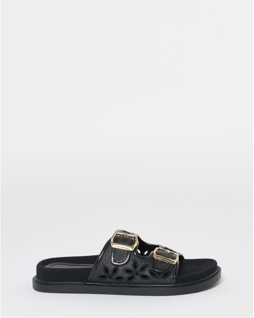 Simply Be Natural Laser Cut Out Sandals Extra Wide