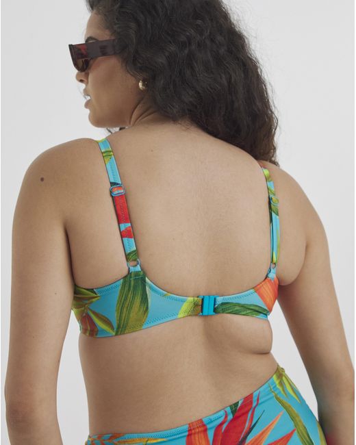 Fantasie Blue Pichola Full Cup Bikini Top