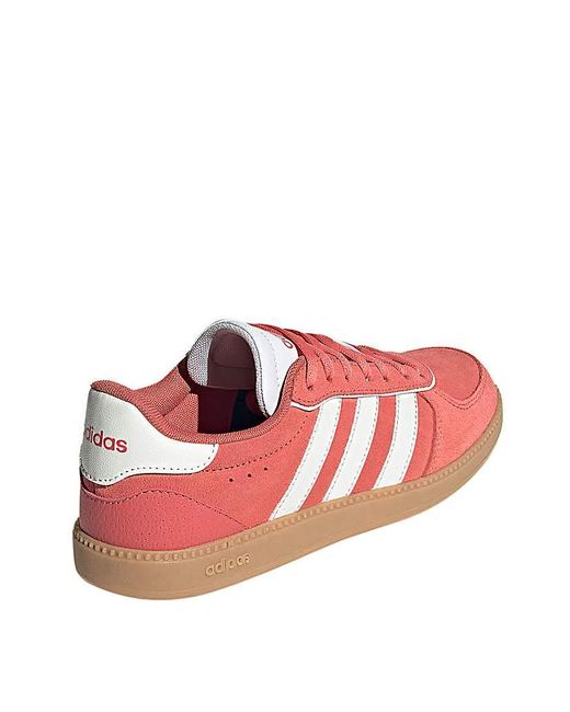 Adidas Red Breaknet Sleek Trainers