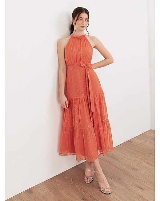 Anaya with love Pink Anaya Plain Dress