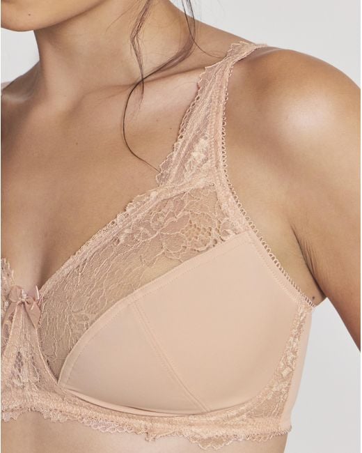 Pretty Secrets 2 Pack Ella Lace Non Wired Full Cup Bras
