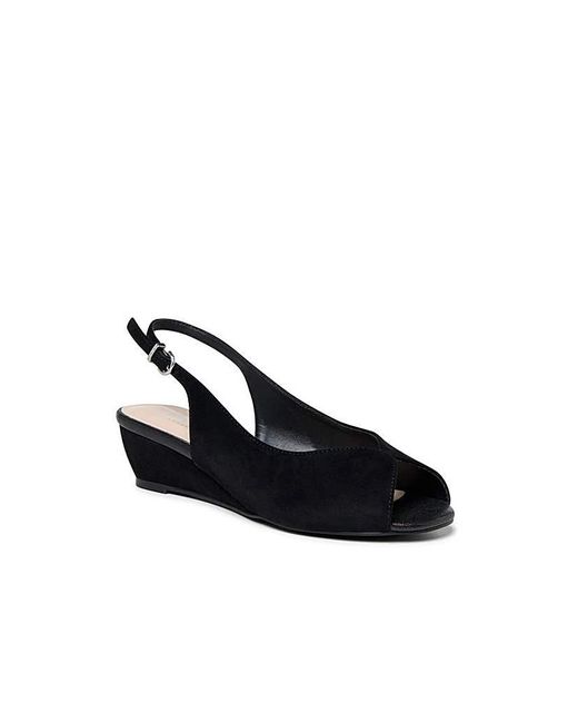 Paradox London Blue Janine Wide Fit Wedge