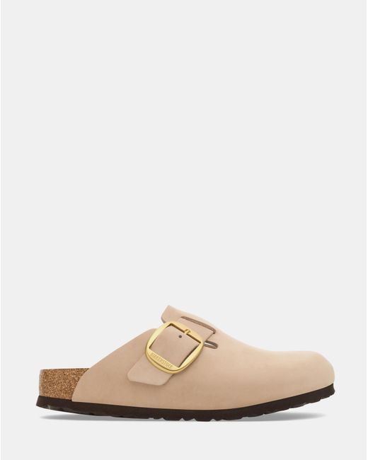 Birkenstock Natural Boston Big Buckle Sandals