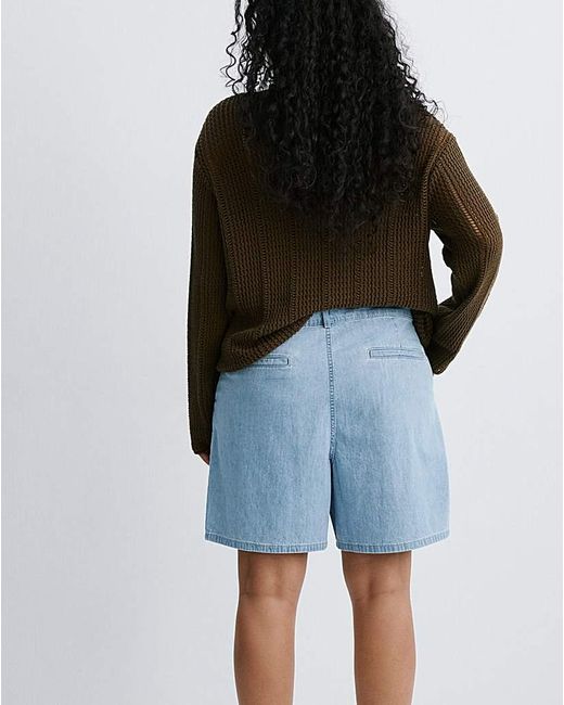 Mango Blue Bermudas Amelie