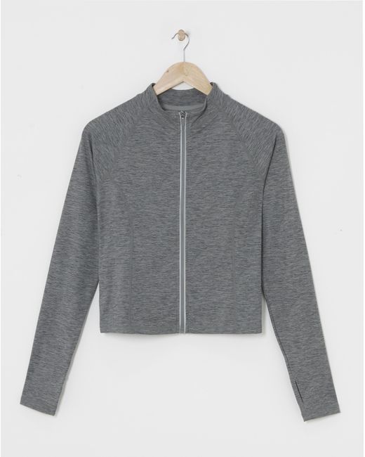 Tala Gray Zip Through Skinluxe Jacket