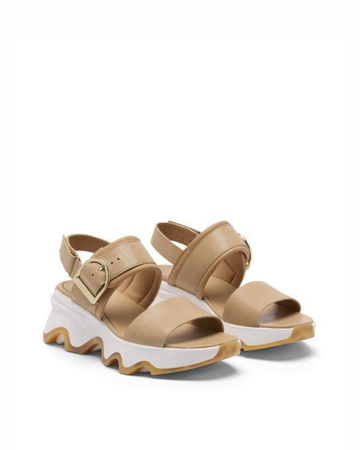 Sorel Natural Kinetic Impact Wedge Sandals