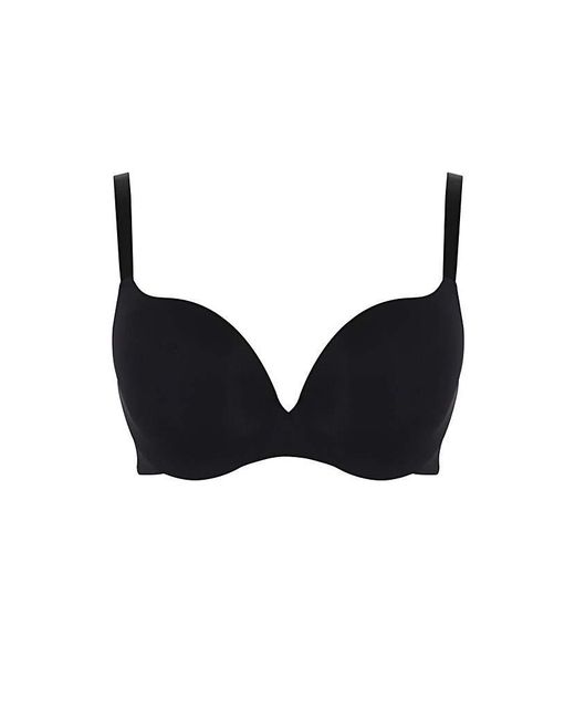 Panache Black 365 Smoothing Plunge Bra